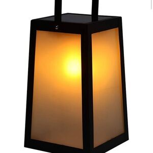 New in box Elegant Black and Gold Lantern